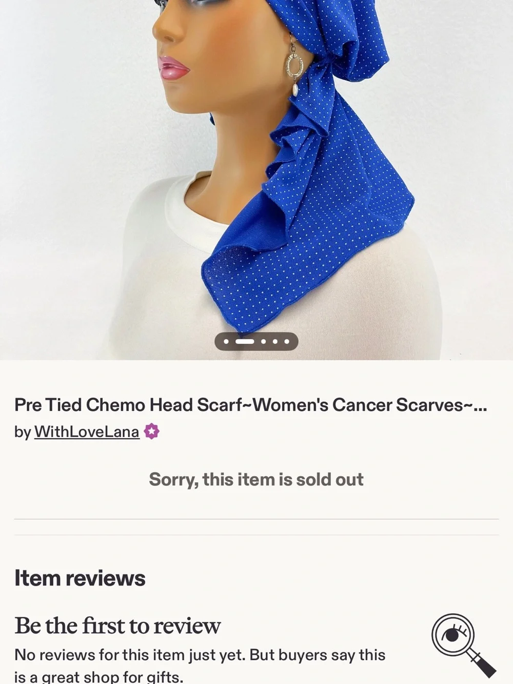 Chemo Head scarf